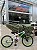 BICICLETA ARO (20) MASCULINA COR BRANCO/PRETO/VERDE S/MARCHA FREIO V-BRAKE MARCA VELOOH CROSS - Imagem 1