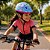 CAPACETE CICLISMO INFANTIL SWEET AZUL/ROSA TAMANHO M (52-56) - Imagem 1