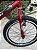 BICICLETA ARO (20) MASCULINA COR VERMELHA S/MARCHA FREIO V-BRAKE MARCA VELOOH CROSS COLOR - Imagem 8