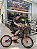 BICICLETA ARO (20) MASCULINA COR PRETO/LARANJA NEON S/MARCHA FREIO V-BRAKE MARCA VELOOH CROSS - Imagem 1