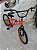 BICICLETA ARO (20) MASCULINA COR LARANJA NEON S/MARCHA FREIO V-BRAKE MARCA VELOOH CROSS - Imagem 9