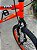 BICICLETA ARO (20) MASCULINA COR LARANJA NEON S/MARCHA FREIO V-BRAKE MARCA VELOOH CROSS - Imagem 7