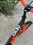 BICICLETA ARO (20) MASCULINA COR PRETO/LARANJA NEON S/MARCHA FREIO V-BRAKE MARCA VELOOH CROSS - Imagem 11