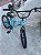 BICICLETA ARO (20) MASCULINA COR AZUL/PRETO S/MARCHA FREIO V-BRAKE MARCA VELOOH CROSS - Imagem 8