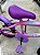 BICICLETA ARO (16) FEMININA COR ROSA/LILAS S/MARCHA FREIO V-BRAKE MARCA VELOOH BABY - Imagem 4