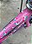 BICICLETA ARO (16) FEMININA COR ROSA/LILAS S/MARCHA FREIO V-BRAKE MARCA VELOOH BABY - Imagem 10