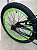 BICICLETA ARO (20) MASCULINA COR PRETA/VERDE NEON S/MARCHA FREIO V-BRAKE MARCA VELOOH CROSS COLOR - Imagem 2