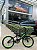 BICICLETA ARO (20) MASCULINA COR PRETA/VERDE NEON S/MARCHA FREIO V-BRAKE MARCA VELOOH CROSS COLOR - Imagem 1