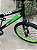 BICICLETA ARO (20) MASCULINA COR PRETA/VERDE NEON S/MARCHA FREIO V-BRAKE MARCA VELOOH CROSS COLOR - Imagem 8