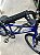 BICICLETA ARO (20) MASCULINA COR AZUL S/MARCHA FREIO V-BRAKE MARCA VELOOH CROSS COLOR - Imagem 7