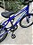 BICICLETA ARO (20) MASCULINA COR AZUL S/MARCHA FREIO V-BRAKE MARCA VELOOH CROSS COLOR - Imagem 11