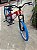 BICICLETA MTB FREERIDE ARO (26) VIKINGX TUFF X-25 CAMBIO 7VELOCIDADES (1X7) FREIO DISCO MECÂNICO COR VERMELHO/AZUL - Imagem 8
