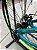 BICICLETA MTB FREERIDE ARO (26) VIKINGX TUFF X-44 CAMBIO 7VELOCIDADES (1X7) FREIO DISCO MECÂNICO COR AMARELO/VERDE - Imagem 2
