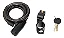 CADEADO PARA BIKE ESPIRAL 1 METRO 12MM PRETO GTA - Imagem 3