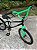 BICICLETA ARO (20) MASCULINA COR PRETO/VERDE S/MARCHA FREIO V-BRAKE MARCA VELOOH CROSS - Imagem 3