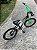 BICICLETA ARO (20) MASCULINA COR PRETO/VERDE S/MARCHA FREIO V-BRAKE MARCA VELOOH CROSS - Imagem 4