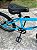 BICICLETA ARO (20) MASCULINA COR AZUL S/MARCHA FREIO V-BRAKE MARCA VELOOH CROSS COLOR - Imagem 6