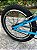 BICICLETA ARO (20) MASCULINA COR AZUL S/MARCHA FREIO V-BRAKE MARCA VELOOH CROSS COLOR - Imagem 2