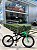 BICICLETA ARO (20) MASCULINA COR PRETA/VERDE S/MARCHA FREIO V-BRAKE MARCA VELOOH CROSS - Imagem 1
