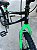 BICICLETA ARO (20) MASCULINA COR PRETO/VERDE S/MARCHA FREIO V-BRAKE MARCA VELOOH CROSS - Imagem 8