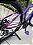 BICICLETA MTB ARO (29) VELOOH START 21 VELOCIDADES FREIO A DISCO MECÂNICO TAMANHO 15 (P) COR ROXO - Imagem 10