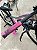 BICICLETA MTB ARO (29) VELOOH START 21 VELOCIDADES FREIO A DISCO MECÂNICO TAMANHO 15 (P) COR CROMADA/ROSA - Imagem 5