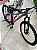BICICLETA MTB ARO (29) VELOOH START 21 VELOCIDADES FREIO A DISCO MECÂNICO TAMANHO 15 (P) COR CINZA/ROSA - Imagem 11