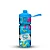 GARRAFA CARAMANHOLA SQUEEZE 590ML AUTOMATICA KIDS AZUL - Imagem 1
