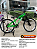 BICICLETA MTB FREERIDE ARO (26) VIKINGX TUFF X-25 CAMBIO 7VELOCIDADES (1X7) FREIO DISCO MECÂNICO COR VERDE/BRANCO - Imagem 1