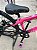 BICICLETA MTB FREERIDE ARO (26) VIKINGX TUFF X-44 CAMBIO 7VELOCIDADES (1X7) FREIO DISCO MECÂNICO COR ROSA/PRETO - Imagem 5
