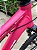 BICICLETA MTB FREERIDE ARO (26) VIKINGX TUFF X-44 CAMBIO 7VELOCIDADES (1X7) FREIO DISCO MECÂNICO COR ROSA/PRETO - Imagem 7