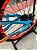 BICICLETA MTB FREERIDE ARO (26) VIKINGX TUFF X-25 CAMBIO 7VELOCIDADES (1X7) FREIO DISCO MECÂNICO COR AZUL/LARANJA - Imagem 10