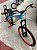 BICICLETA MTB FREERIDE ARO (26) VIKINGX TUFF X-25 CAMBIO 7VELOCIDADES (1X7) FREIO DISCO MECÂNICO COR AZUL/LARANJA - Imagem 12