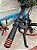 BICICLETA MTB FREERIDE ARO (26) VIKINGX TUFF X-25 CAMBIO 7VELOCIDADES (1X7) FREIO DISCO MECÂNICO COR AZUL/LARANJA - Imagem 8