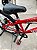 BICICLETA MTB FREERIDE ARO (26) VIKINGX TUFF X-25 CAMBIO 7VELOCIDADES (1X7) FREIO DISCO MECÂNICO COR VERMELHA - Imagem 4