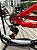BICICLETA MTB FREERIDE ARO (26) VIKINGX TUFF X-25 CAMBIO 7VELOCIDADES (1X7) FREIO DISCO MECÂNICO COR VERMELHA - Imagem 2
