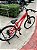 BICICLETA MTB FREERIDE ARO (26) VIKINGX TUFF X-25 CAMBIO 7VELOCIDADES (1X7) FREIO DISCO MECÂNICO COR VERMELHA - Imagem 10