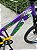 BICICLETA MTB FREERIDE ARO (26) VIKINGX TUFF X-25 CAMBIO 8 VELOCIDADES (1X8) FREIO DISCO MECÂNICO COR ROXO/VERDE/AMARELO - Imagem 5