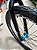 BICICLETA MTB FREERIDE ARO (26) ABSOLUTE BRUTUS KIT SINGLE (S/MARCHA) FREIO DISC HIDRÁULICO MT200 COR LARANJA/AZUL - Imagem 6