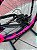 BICICLETA MTB FREERIDE ARO (26) VIKINGX TUFF-25 CAMBIO 24 VELOCIDADES (3x8) FREIO DISC MECÂNICO COR PRETO/ROSA/AZUL - Imagem 9