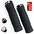 PAR DE MANOPLA PUNHO BIKE MTB ABSOLUTE F444 ESPUMA 128MM PRETO/PRETO - Imagem 1
