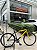 BICICLETA ARO (26) MASCULINA MTB SEM MARCHA FREIOS V-BRAKE COR PRETO/AMARELO (USADA) - Imagem 1