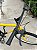 BICICLETA ARO (26) MASCULINA MTB SEM MARCHA FREIOS V-BRAKE COR PRETO/AMARELO (USADA) - Imagem 5