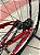 BICICLETA MTB FREERIDE ARO (26) HUPI NAJA KIT SINGLE S/MARCHA FREIO DISC HIDRÁULICO TRASEIRO SHIMANO COR VERMELHO/BRANCO - Imagem 9