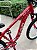 BICICLETA MTB FREERIDE ARO (26) HUPI NAJA KIT SINGLE S/MARCHA FREIO DISC HIDRÁULICO TRASEIRO SHIMANO COR VERMELHO/BRANCO - Imagem 6