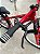 BICICLETA MTB FREERIDE ARO (26) HUPI NAJA KIT SINGLE S/MARCHA FREIO DISC HIDRÁULICO TRASEIRO SHIMANO COR VERMELHO/BRANCO - Imagem 7