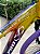 BICICLETA MTB FREERIDE ARO (26) RUSTIC PRO KIT SINGLE S/ MARCHA FREIO DISC HIDRÁULICO MT200 TRASEIRO COR CAMALEAO/ROXO - Imagem 5