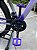BICICLETA MTB ARO (29) VELOOH SUPREME 21 VELOCIDADES FREIO A DISCO MECÂNICO TAMANHO 15 (P) COR LILAS/ROXO - Imagem 3