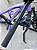 BICICLETA MTB ARO (29) VELOOH SUPREME 21 VELOCIDADES FREIO A DISCO MECÂNICO TAMANHO 15 (P) COR LILAS/ROXO - Imagem 5