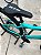 BICICLETA MTB ARO (29) VELOOH SUPREME 21 VELOCIDADES FREIO A DISCO MECÂNICO TAMANHO 15 (P) COR VERDE AGUA - Imagem 4